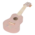 Drewniana gitara różowa Safari Friends FSC Little Dutch