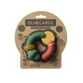 Gryzak Dla Niemowląt z Kauczuku Evolutive Capsule - Oli & Carol
