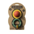 Grzechotka Sensoryczna z Kauczuku Evolutive Capsule - Oli & Carol