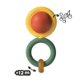 Grzechotka Sensoryczna z Kauczuku Evolutive Capsule - Oli & Carol