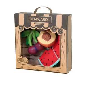  Zestaw Prezentowy Gryzaków dla Niemowląt Fruit Salad - Oli & Carol