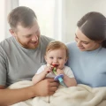 Gryzak silikonowy dla niemowląt, Różdżka, wielokolorowy, RaZbaby