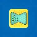 PlayTab Sensoryczny Kwadrat Klepsydra - Fat Brain Toys