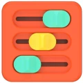 PlayTab Sensoryczny Kwadrat Suwaki - Fat Brain Toys