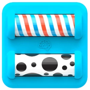 PlayTab Sensoryczny Kwadrat. Wałeczki - Fat Brain Toys