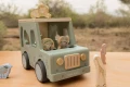 Drewniany samochód sorter Safari Friends FSC Little Dutch