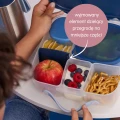 Lunchbox, śniadaniówka do szkoły, pracy, przegródki, wkład chłodzący, 2l, Midnight, b.box