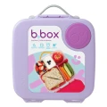 Lunchbox, śniadaniówka do szkoły, pracy, przegródki, wkład chłodzący, 2l, Sugar Plum, b.box