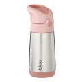 Butelka termiczna, bidon dla dziecka ze słomką 350 ml, Blush Crush, b.box