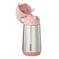 Butelka termiczna, bidon dla dziecka ze słomką 350 ml, Blush Crush, b.box