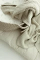 Bambusowy kocyk light beige 80x100 - Vini My Memi