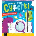 Poznaję i piszę cyferki. Książeczka z rowkami. Znikający atrament