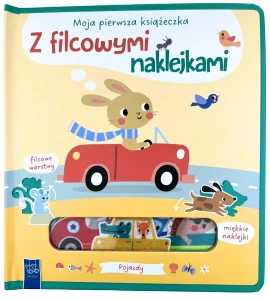 Moja pierwsza książeczka z filcowymi naklejkami. Pojazdy