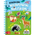 Książeczka z wielorazowymi naklejkami. W lesie