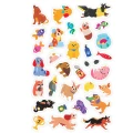 Książeczka z wielorazowymi naklejkami. W domu