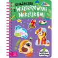 Książeczka z wielorazowymi naklejkami. W domu