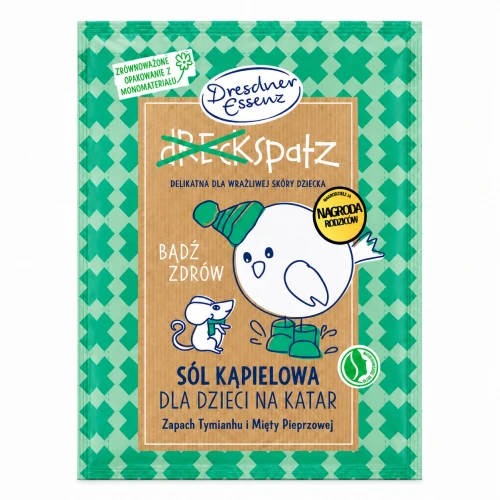 BĄDŹ ZDRÓW- prozdrowotna sól do kąpieli z TYMIANKIEM 50G DRESDNER ESSENZ 