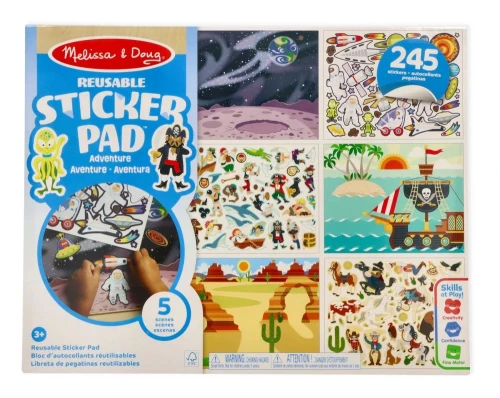 Naklejki wielokrotnego użytku Przygoda - Melissa & Doug