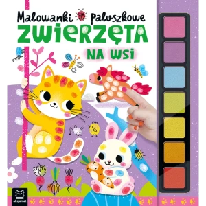 Malowanki paluszkowe. Zwierzęta na wsi