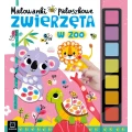 Malowanki paluszkowe. Zwierzęta w zoo