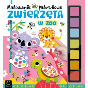 Malowanki paluszkowe. Zwierzęta w zoo