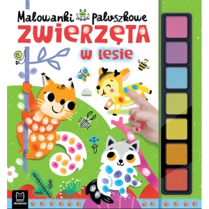 Malowanki paluszkowe. Zwierzęta w lesie