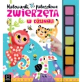 Malowanki paluszkowe. Zwierzęta w dżungli