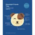 Moonlight Friends - Pies TOBY lampka stojąca - Rabbit & Friends